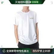 香港直邮VERSACE JEANS 男士白色T恤 B3GUA7TI-36620-003