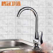 菜盆水龙头工厂全铜冷热，厨房家用旋转水龙头洗菜盆水槽龙头