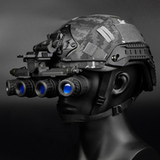 户外战术装备双目望远镜 pvs18四目红外线夜视仪套装模型热成像仪