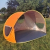 3-4人防晒沙滩帐篷便携简易速开折叠户外露营儿童海边遮阳防紫外
