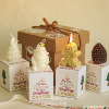 odorflame圣诞树香薰蜡烛礼盒，雪人创意圣诞节伴手礼香氛生日礼物