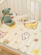 牛奶绒幼儿园床护垫儿童床垫褥子秋冬婴儿垫被拼接床铺垫子可机洗