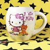 日本动漫Hellokitty陶瓷卡通KT猫球形马克水杯创意凯蒂猫咖啡杯子