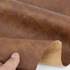 棕色复古油蜡皮1.2mm厚沙发床头软包头层真皮皮料座椅真牛皮面料