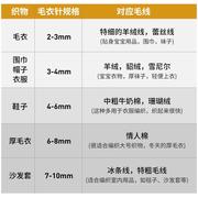 德国毛衣针竹子12号毛线，针加长毛衣编织围巾，工具套装棒针diy钩针