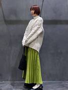 niko加厚麻花法式慵懒风棒针，粗毛线毛衣，开衫外套宽松秋冬针织衫女