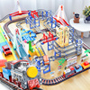 货运火车玩具大型轨道，儿童多节车厢电动模型，游乐设备男孩2岁以上
