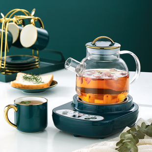 玻璃茶壶套装家用耐热高温加厚茶具花茶壶冷水壶泡茶水壶冲煮茶器