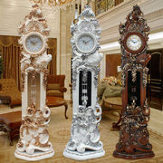 欧式落地钟客厅现代中式复古美式豪华座钟简约整点报时钟表Q231F