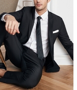 杉系列西服套装男士商务休闲纯色韩版西装男 FXWB6082
