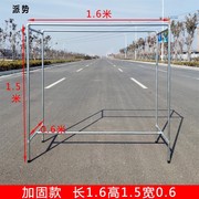 挂衣架落地双杆式家用阳台卧室内简易结实加厚水管可移动晾衣