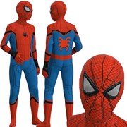 成人蜘蛛侠衣服亲子超人表演服男童英雄归来连体紧身衣小男孩套装