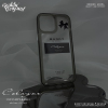BUDDY原创黑色香水适用苹果13透明iphone13promax手机壳12小众ins