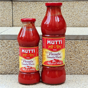 牧蒂番茄泥意大利番茄酱蕃茄膏拌面酱MUTTI PASSATA TOMATO PUREE