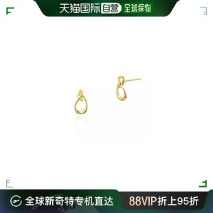 日本直邮日潮 4℃ ４℃ K18黄金耳钉 品番 112211152002