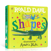 英文原版Roald Dahl  Shapes罗尔德达尔系列 颜色低幼儿童英语启蒙形状认知绘本亲子互动宝宝早教图画书撕不烂纸板书正版进口0-3岁