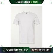 香港直邮潮奢lululemon男士2.5金属，色开叉高科技，弹性针织t恤