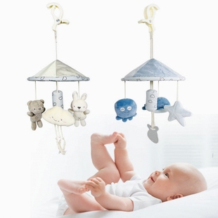 婴儿推车挂件风铃新生儿床铃床挂玩具宝宝车载吊伞挂安抚益智玩具