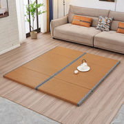 打地铺睡垫日式折叠榻榻米地垫，椰棕藤席夏季睡垫，公室午休垫可120*