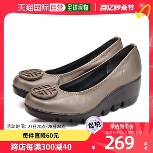日本直邮高跟鞋坡跟，鞋底firstcontact女士鞋跟6cm39001