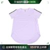 日潮跑腿underarmour安德玛女款短袖t恤紫色lla-10815596