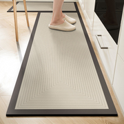 厨房地垫吸水防滑防油可擦免洗耐脏硅藻泥吸水吸油地毯2024