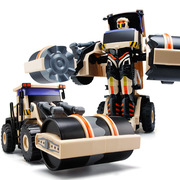 佳奇675机变英盟狂暴钢爪语音一键变形遥控机器人工程车模型玩具