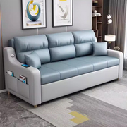 多功能沙发床可折叠两用小户型客厅现代简约伸缩储物科技布沙发(布沙发)