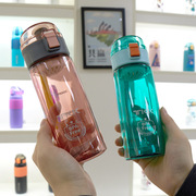 水杯直饮杯创意塑料水杯便携提绳夏季户外运动杯子