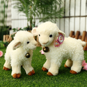 正版小绵羊公仔毛绒玩具仿真羊，玩偶布娃娃生肖羊男孩礼物家居用品