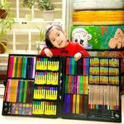 儿童画笔套装小学生画画工具礼盒，水彩笔蜡笔绘画笔美术学习用