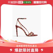 香港直邮Jimmy Choo 女士蛇纹帆布凉鞋