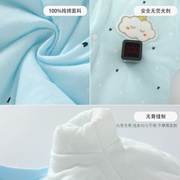 新生婴儿衣服秋冬季加厚夹棉0-3个月6宝宝纯棉12分体套装外穿爬服