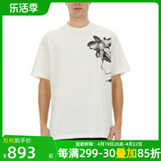 Y-3男装棉质T恤圆领印花短袖 IV7737