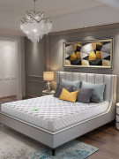 穗宝弹簧加厚1.8米床，经济型家用双人床，席梦思护脊床垫堪培拉