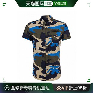 香港直邮MOSCHINO 男士迷彩棉质衬衫 MC58600-T7738-0065