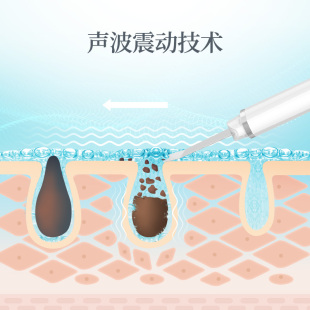 rb超声波洁面仪脸部铲皮机，去洗脸毛孔清洁美容仪器，铲美容吸黑头