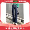 日本直邮murua女士，高腰复古风喇叭牛仔裤2023秋冬美腿剪裁