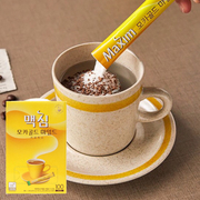 韩国进口100条盒装，麦馨maxim三合一摩卡速溶即饮办公咖啡