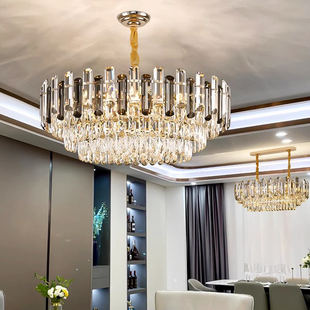 后现代简约轻奢水晶，吊灯2023年高端奢华客厅灯饰餐厅卧室灯具