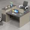 职员办公桌椅组合2/4/6人屏风隔断卡位员工位财务电脑桌现代