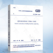 正版 GB51004-2015 建筑地基基础工程施工规范 一二级结构工程师专业新增考试规范 中国计划出版社