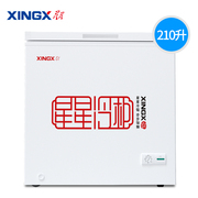xingx星星bdbc-210e小冰柜，冷柜家用商用卧式单温冷冻冷藏