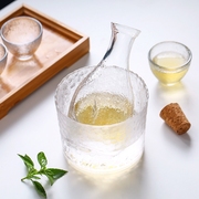 日式玻璃创意白酒酒具套装，家用分酒器酒壶清酒杯，一口杯小号酒杯子