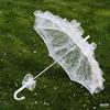 儿童雨伞公主风拍照拍摄影道具装饰花边白色蕾丝伞学生公主小洋伞