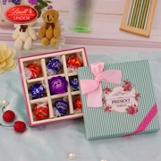 瑞士莲牛奶巧克力喜糖成品6/8粒礼盒装  情人节三八节圣诞节礼物