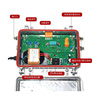 数字有线电视信号放大器860mhz增强闭路，电视信号catv干线放大器
