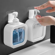 日式洗发水洗洁精分装瓶大容量壁挂按压式替换空瓶洗衣液洗手液瓶