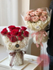 浪漫玫瑰雪梨纸鲜花，花束包花内衬纸，手工花艺礼物包装diy材料
