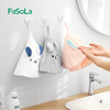 FaSoLa擦手巾挂式超强吸水加厚卡通毛巾厨房卫生间速干不掉毛抹布